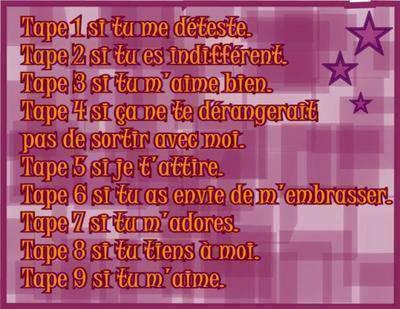 si tu aimes